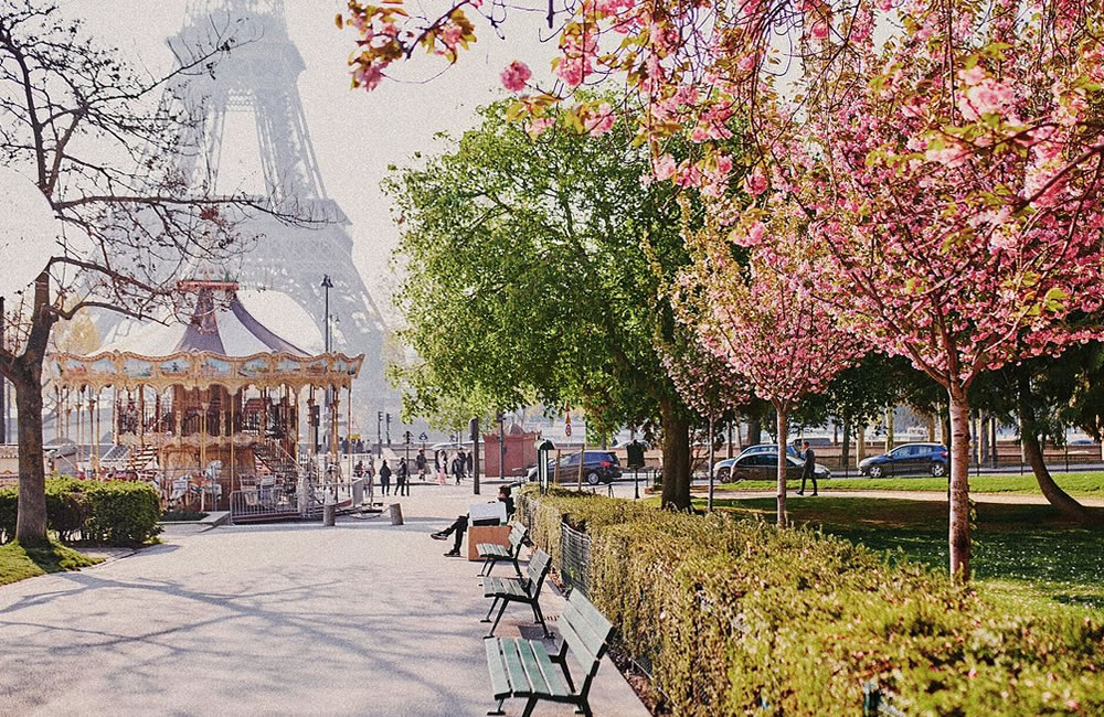 Visiting Paris in the Spring